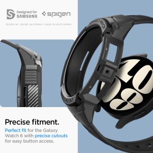 Spigen Rugged Armor™ Pro Case für die Samsung Galaxy Watch 6 - 40 mm - Schwarz