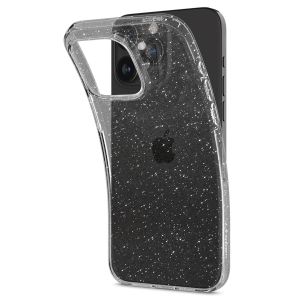 Spigen Liquid Crystal Glitter Case für das iPhone 15 Pro Max - Crystal Quartz