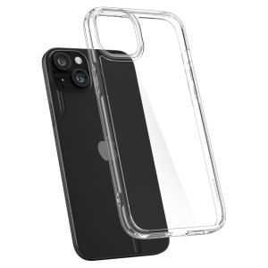 Spigen Ultra Hybrid™ Case für das iPhone 15 Plus - Crystal Clear