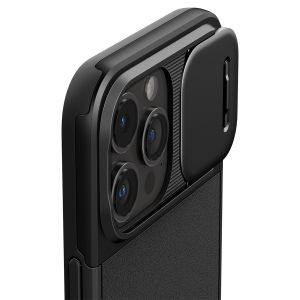 Spigen ﻿Optik Armor MagSafe für das iPhone 15 Pro - Schwarz