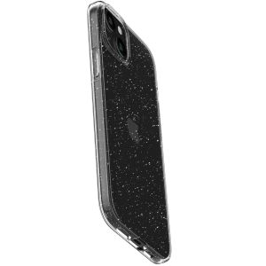 Spigen Liquid Crystal Glitter Case für das iPhone 15 - Crystal Quartz