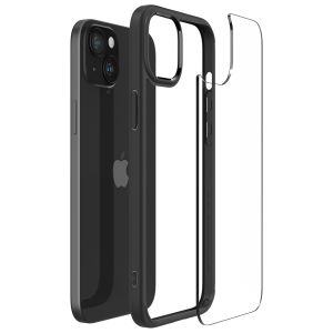 Spigen Ultra Hybrid™ Case für das iPhone 15 - Matte Black