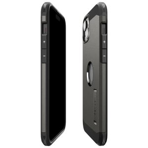 Spigen Tough Armor™ Case MagSafe für das iPhone 15 - Gunmetal