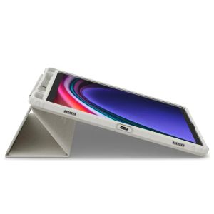 Spigen Klapphülle Ultra Hybrid Pro für das Samsung Galaxy Tab S9 - Grau