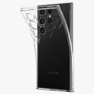 Spigen Liquid Crystal Case für das Samsung Galaxy S24 Ultra - Crystal Clear