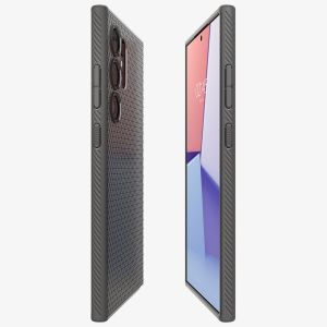 Spigen Liquid Air™ Case für das Samsung Galaxy S24 Ultra - Granite Gray