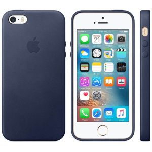 Apple Leder-Case für das iPhone 5 / 5s / SE - Blue