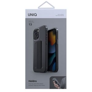 Uniq Heldro Backcover Flexgrip für das iPhone 13 - Grau