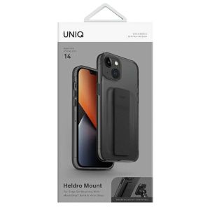 Uniq Heldro Backcover Flexgrip für das iPhone 14 - Grau