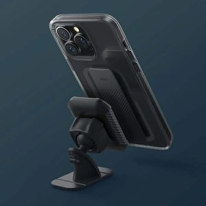 Uniq Heldro Backcover Flexgrip für das iPhone 14 Pro - Grau