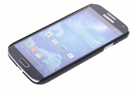 Schwarze unifarbene Hardcase-Hülle für Samsung Galaxy S4