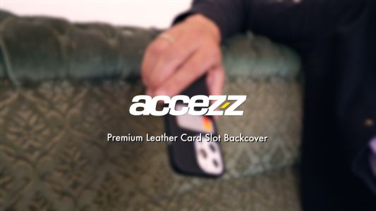 Accezz Premium Leather Card Slot Back Cover für das iPhone 12 (Pro) - Grün