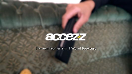 Accezz Premium Leather 2 in 1 Klapphülle für das iPhone 14 Pro Max - Grün