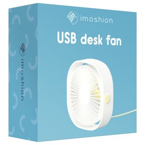 iMoshion USB Schreibtischventilator - Weiß