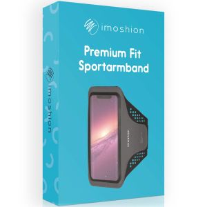 iMoshion Premium Fit Sportarmband - Größe L -Schwarz