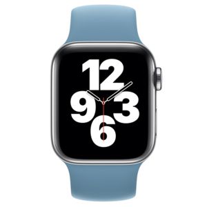 Apple Solo Loop für die Apple Watch Series 1-9 / SE / Ultra (2) - 42/44/45/49 mm - Größe 9 - Northern Blue
