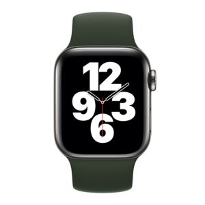 Apple Solo Loop für die Apple Watch Series 1-9 / SE / Ultra (2) - 42/44/45/49 mm - Größe 5 - Cyprus Green