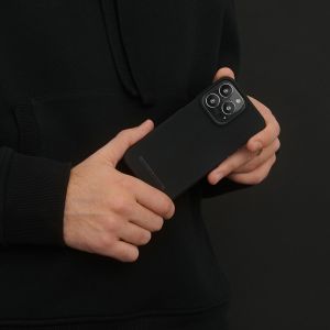 iDeal of Sweden Seamless Case Back Cover für das iPhone 12 (Pro) - Coal Black