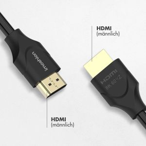 iMoshion  HDMI-auf-HDMI-2.1-Kabel - 1,5 Meter