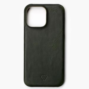 Wachikopa Full Wrap Back Cover für das iPhone 14 Pro - Dark Green