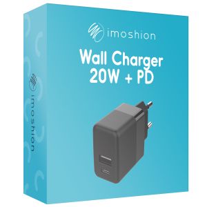 iMoshion Wandladegerät - Ladegerät - USB-C- und USB-Anschluss - Power Delivery - 20 Watt - Weiß