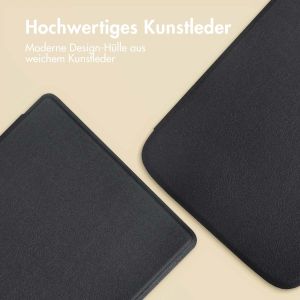 iMoshion Slim Soft Case Sleepcover für das Pocketbook Touch Lux 5 / HD 3 / Basic Lux 4 / Vivlio Lux 5 - Schwarz