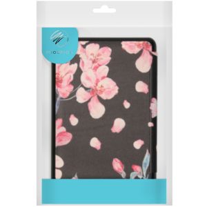 iMoshion Design Slim Hard Sleepcover mit Stand für das Kobo Libra H2O - Blossom