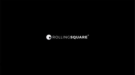 Rolling Square inCharge® X 6-in-1 Schlüsselanhänger-Ladeanschluss - Marble Beige