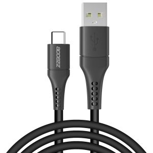 Accezz USB-C auf USB-Kabel für das Samsung Galaxy A52 (5G) - 2 m - Schwarz
