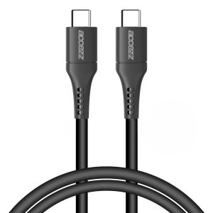 Accezz USB-C auf USB-C-Kabel für das Samsung Galaxy A21s - 1 m - Schwarz
