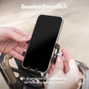 iMoshion Handyhalterung für das Fahrrad für das iPhone Xs - Verstellbar - Universell - Aluminium - Schwarz