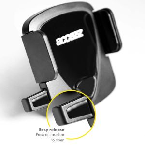 Accezz Handyhalterung für das Auto für das Samsung Galaxy A52s - Universell - Armaturenbrett - Schwarz