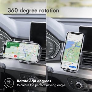 iMoshion Handyhalterung für das Auto für das iPhone Xs Max - verstellbar - universell - Lüftungsgitter -Schwarz