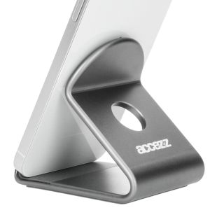 Accezz Handyhalterung für den Schreibtisch für das Samsung Galaxy A34 (5G) - Tablethalter für den Schreibtisch - Premium - Aluminium - Grau