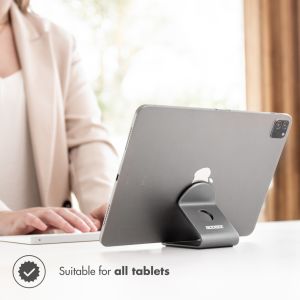 Accezz Handyhalterung für den Schreibtisch für das OnePlus Nord 2 - Tablethalter für den Schreibtisch - Premium - Aluminium - Grau
