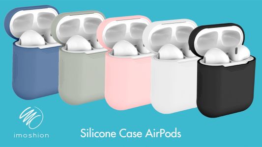 iMoshion Silicone Case Dunkelblau für AirPods
