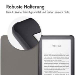 iMoshion Design Slim Hard Case Sleepcover für das Amazon Kindle (2022) 11th gen - Blossom