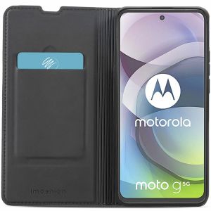 iMoshion Slim Folio Klapphülle Motorola Moto G 5G - Dunkelblau