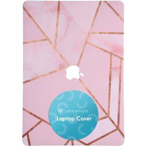 iMoshion Laptop Cover für das MacBook Air 13 Zoll (2022) / Air 13 Zoll (2024) M3 chip - A2681 / A3113 - Pink Graphic