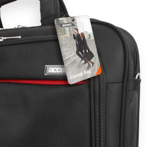 Accezz Business Series Laptop Bag - ﻿Laptoptasche - Geeignet für Laptops bis 17,3 Zoll - Schwarz