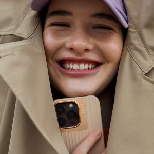 Nudient Bold Case für das iPhone 12 Pro Max - Linen Beige