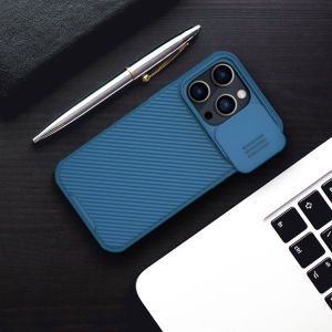 Nillkin CamShield Pro Case für das iPhone 14 Pro - Blau