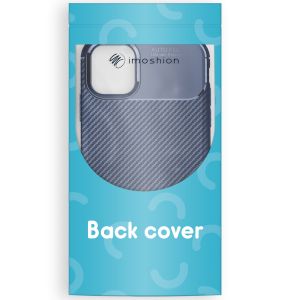 iMoshion Carbon-Hülle für das iPhone 12 Mini - Blau