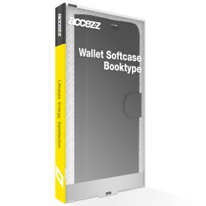 Accezz Wallet TPU Klapphülle für das Xiaomi Poco F3 - Schwarz