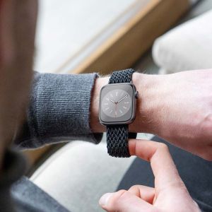 iMoshion Elastische Nylonarmband für das Apple Watch Series 1-9 / SE - 38/40/41mm - Schwarz