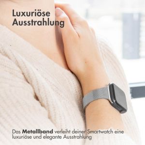 iMoshion Mailändische Faltarmband für das Apple Watch Series 1-9 / SE / Ultra (2) - 42/44/45/49 mm - Silber
