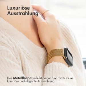 iMoshion Mailändische Magnetarmband für die Apple Watch Series 1-9 / SE - 38/40/41 mm - Größe M - Gold