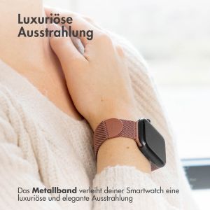 iMoshion Mailändische Magnetarmband für die Apple Watch Series 1-9 / SE - 38/40/41 mm - Größe S - Rosa