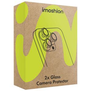 iMoshion ﻿2er-Pack Objektivschutz für Kamera für das iPhone 13 - Schwarz