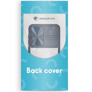 iMoshion Back Cover mit Kameraschieber für das Samsung Galaxy Z Flip 4 - Dunkelblau